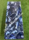 Console table, Blue Agate Stone End Side Table, Long Sofa Table, Entryway Table