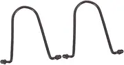 2pcs Rain Chain Hooks Metal Hanging Hooks Rain Chain Gutter Adapter Easy Install Drainage Design