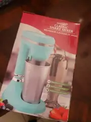 Classic Milkshake Maker, 15 oz, Turquoise,SM-1200B NEW IN BOX
