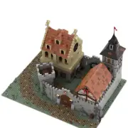 MOC Medieval Castle 2# Version with Interior Modular Building 4747 for Christmas