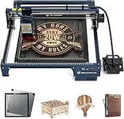 sculpfunDIY S30 Pro Max 20 W Laser Engraver Cutter with Automatic Air Assist, Laser Eye Shield, Honeycomb Working Table for Laser Assemble with Metal Panel, Smoke Dissipation Honeycomb Bed, 350 * 350
