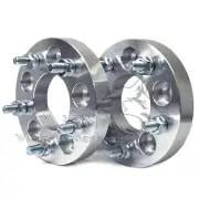 2Pc 5x114.3 To 5x100 Wheel Adapters 1" (25mm) Thick 12x1.5 Studs 5x4.5 To 5x100 (for: Mazda)