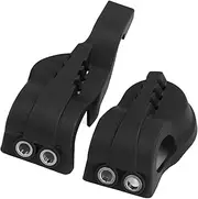 2Pcs Motorcycle Front Fork Shoe Cover Plastic Lower Fork Foot Bottom Protector : Lower Fork Foot Bottom Protector Guard for XC XCF SX SXF XCW EXC EXCF Tpi 6D (Black)