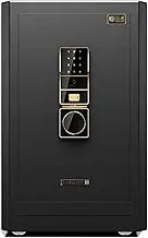 Security Safe Digital Electronic Safe Box Fireproof Lock Box Money Box - for Money Cash Valuables (Color : Black)