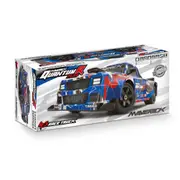 MAVERICK QUANTUMR FLUX 4S 1/8 4WD RACE TRUCK - BLUE/RED