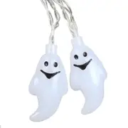2Pcs Specter Skeleton Ghost Eyes Pattern Halloween LED String Light Holiday Funny Party Outdoor Indoor Decoration