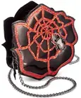 BETSEY JOHNSON ROSE WEB DESIGNER CROSSBODY PURSE