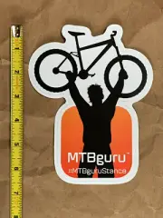 MTB Guru sticker decal, genuine, original, 6.5" x 5", NEW