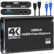 4K Audio Video Capture Card USB 3.0 Full HD Recording HDMI Video Capture Device