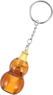 MOLUCKFU Gourd Keychain Fidget Silent Finger Slider for Anxiety Relief Portable Sensory Keychain for Adults Teens Unique Gourd Design for Desk Fidget Accessory