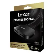 Lexar Professional CFexpress Type B & SDXC Card Reader USB 3.2 Reader RW520 Gen2