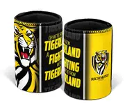 Richmond Tigers AFL SONG Beer Can Bottle Cooler Stubby Holder Cosy
