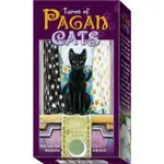 異教徒貓咪塔羅牌,贈中文翻譯｜TAROT OF PAGAN CATS，穿梭時空像女巫般地施展魔法【左西】