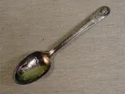 U.S. President Souvenir Spoon, WM. Rogers IS Silverplate Thomas Jefferson