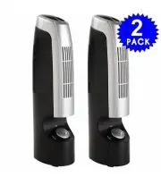 2 Pack Mini Portable IONIC Whisper Quiet AIR PURIFIER Odor GERMS Pet Dander MOLD