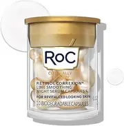 RoC - Retinol Correxion Line Smoothing Night Serum - Anti-Wrinkle and Ageing - Firming Moisturiser - Capsules Pack of 10