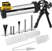 Jerky Gun Kits, Jerky Maker Gun, Beef Jerky Gun, 2.1LB Stainless Steel Sausage S