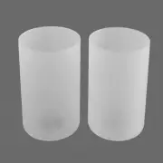 2 Pack Frosted Glass Lamp Shade, Accessory Glass Fixture Replacement Globe or...