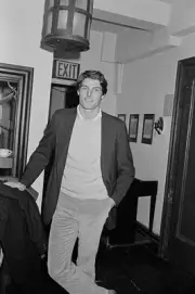 Christopher Reeve posing for shot circa 1970 New York Historic Old Photo