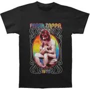 Frank Zappa Men 1972 T-Shirtedium Black Exquisite Workmanship XL