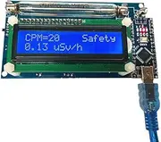 Aswalling Geiger Counter Kit Module Nuclear Radiation Detector with Display Radiation Dosimeter Electromagnetic Radiation Detector