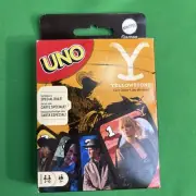 UNO Mattel Yellowstone Special Edition Card Game Brand New Special Rule RARE