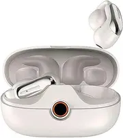 Open Ear Headphones, Wireless Earbuds Bluetooth Headphones Sport, True Wireless Noise Cancelling Earbuds, Ear Clip Bluetooth Headphones, with Earhooks for Sport, Running, Cycling (Skin Tone)