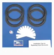 JBL Control 5 Speaker Foam Surround Repair Kit / Double / Woofer Refoam Kit