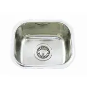 Small Bar single BOWL Inset Kitchen SINK Stainless Steel TUB CM3 15L 340x290x140