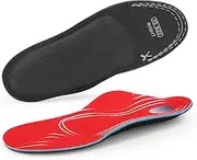 JSHshield Shock Absorption Sports Shoe Insoles,Running Shoe Pain Relief Insert, Athletic Running Hiking Comfort Insoles for Sneakers or Hiking Boots,Running Shoe Inserts for Men and Women