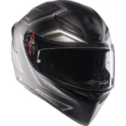 AGV K1 S Sling Helmets Matte Black/Gray Sm 2118394003-037-S