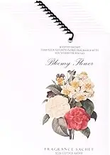 Rose Cottage 12 Pack Fragrance Sachet Closet Smell Fresheners Sachets Hanging Air Freshener Deodorizer Potpourri Bags for Drawers and Closets (Bloomy Flowers)