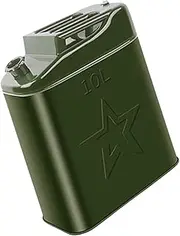 WOFASHPURET Reusable Oil Container 10l Steel Plate Oil Tank Wear-resistant and Sturdy Oil c
