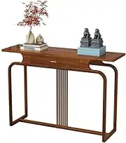 Entryway Table Console Table for Entryway with 1 Drawers Slim Hallway Table Long Sofa Table for Hallway Hallway Table(Medium)