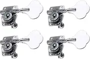 Labymos 4PCS Right Bass Tuner Peg Compatible for Fender Guitar Tuning Pegs
