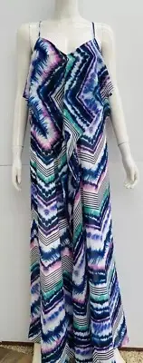 Maxi Dress Size 10 - 12 Spicy sugar Tie Dye Floaty Chiffon BNWT