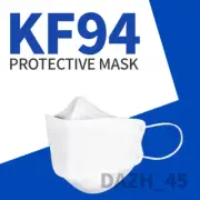 10/50 Pcs White KF94 Protective 4 Layer Face Mask Disposable Adult Face Cover