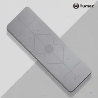 在飛比找PChome24h購物優惠-【Tumaz月熊健身】加厚10mm TPE雙色正位線瑜珈墊 