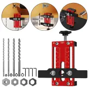 Upgrade Cabinet Door Mounting Jig Cabinet Door Rebouder Drill Locator Aluminum Alloy Installation Positioner Cabinet Har