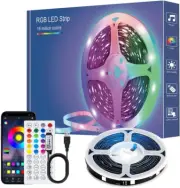 Led Strip Lights 1M/3.28Ft, TV LED Backlight with Smart App Control Remote, 5050