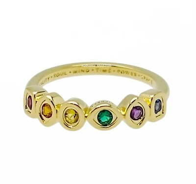 NEW 100% Authentic PANDORA Marvel The Avengers Infinity Stones Ring 160779C01