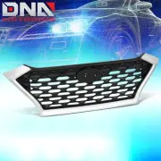 For 2019-2021 Tucson w/o Camera OE Design Silver Moulding Grille w/Badge Slot