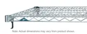 Metro Super Adjustable Super Erecta A1854NS Industrial Wire Shelf, Polished Sta
