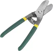 Germany Type High-Quality Steel Manual Tin Snips Shears for Cutting Aluminum, Sheet Metal, Leather, Cardboard, Plastic 8/10/12 Inches (12 inches)