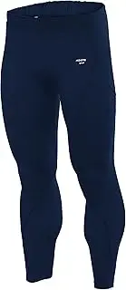 [A.D.ONE] ADC-172P Men's Thermal Compression Long Tights, Navy, M