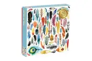 Galison: Feathers - Foil Puzzle (500pc Jigsaw)
