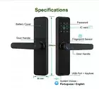 Smart Biometric Fingerprint Door Lock APP Card Electronic Keyless Door Lock Home