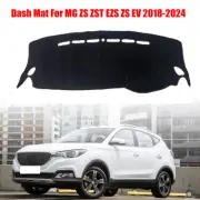 FOR MG ZS ZST ZS 2018-2024 Non-Slip Car Front Dashboard Mat Dash Pad Cover Black