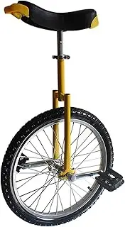Heavy Duty Adults Unicycle for Tall People Height Than 130Cm, 16/18/20/24 Inch Wheel, Extra Large Unicycle, Load 150Kg/330Lbs Durable TDF