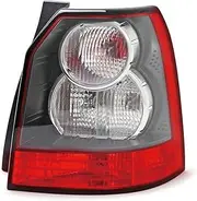 tail light Rear Bumper Tail Light Lamp Taillights Taillamps Brake Light Compatible With Land Rover Freelander 2 2007 2008 2009 2010 2011 2012(Left side,10-12 white)